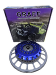 GRAFF 8.5" 215MM TWIN Plates Race Clutch Kit For Toyota Landcruiser 1FZ-FE GEN2-SPRING