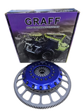 GRAFF 8.5" 215MM TWIN Plates Race Clutch Kit For Toyota Landcruiser 1FZ-FE GEN2-SPRING