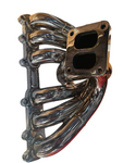 BJ 23144-TURBO MANIFOLD STAINLESS T4 FOR TOYOTA SUPRA 1JZGTE 3MM