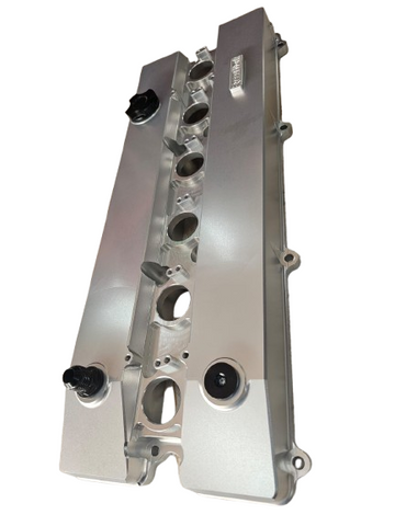 BJ 15946-SPEEDWORKS TOYOTA 2JZ-GTE VVTI SINGLE PIECE BILLET VALVE COVER SILVER