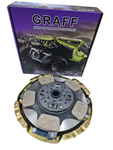 BJ 38037-GRAFF CLUTCH TOYOTA LAND CRUISER 1FZ-FE  TUFF CLUTCH KIT SINGLE PLATE