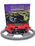 BJ 15966-GRAFF HD RACING RXT CLUTCH NISSAN TB48 TWIN PLATE Chromoly Flywheel