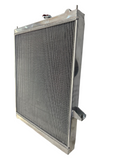 -BOOST NISSAN VTC TB48 PERFORMANCE ALUMINIUM RADIATOR for Mercedes Fan frame