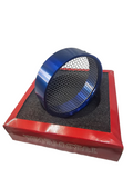 BJ 16237-BU-TURBOTECHS Billet Turbo Guard Blue 5 inch