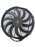 BJ 15821-BOOST FAN 13" Low Profile Puller Fan with Curve Blades, 12V