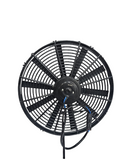 BJ 15825-BOOST FAN 16" Medium Profile Puller Fan with Straight Blades, 12V