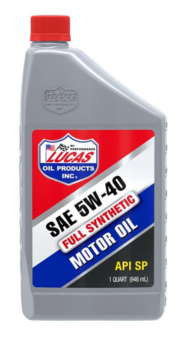 BJ 07247-5w40 Lucas High Performance Synthetic Oil 10189
