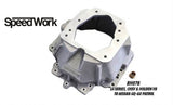 BJ 02139-Speedwork Bellhousing Chevy Small Block Nissan GQ & GU Factory 5 Speed (Manual)