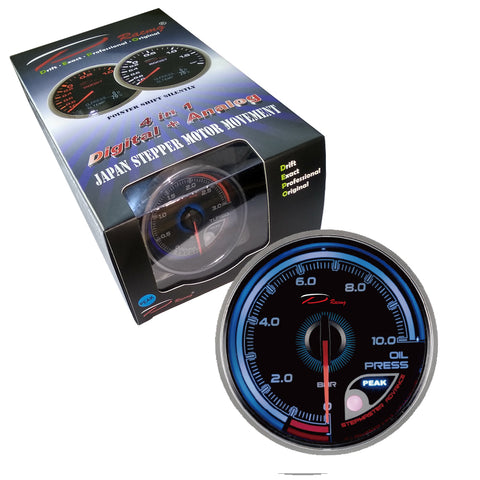 BJ 22078-ELECTRONIC 60MM 256 COLORS OIL  PRESSURE   #CP6027B-WP (BAR)