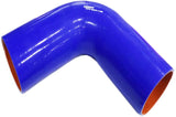 BJ 16080- High Quality 5 layer - 90 Degree Elbow Silicone Hose - 3.5" -Universal