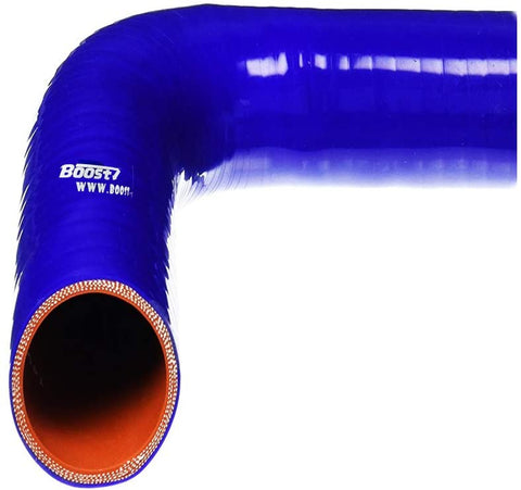 BOOST Products Silicone Elbow 90 Degrees, 3/4 ID, Blue