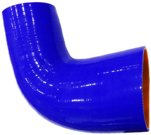 BJ 16081-High Quality 5 layer - 90 Degree Elbow Silicone Hose - 4
