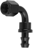 BJ 14743-Universal Oil Hose End Fuel Push-On  (AN6 90 Degree )