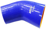 BJ 14182-High Quality 5 layer - 45 Degree  Silicone Hose Reducer - 2.5" By 3" - Universal