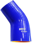 BJ 14182-High Quality 5 layer - 45 Degree  Silicone Hose Reducer - 2.5" By 3" - Universal