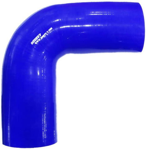 BJ 16078-High Quality 5 layer 90 Degree Elbow Silicone Hose 3" -Universal