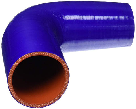 BJ 07049-High Quality 5 layer - 90 Degree elbow Silicone Hose Reducer   - 2 inches to 3 inches -Universal