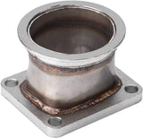 BJ 14957-T4 To 3.5 Inch V-Band Adapter, Stainless Steel V Band Flange