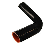 BJ 15015-High Quality 5 layer 90 Degree elbow Silicone Hose Reducer 2.5" to 3" -Universal