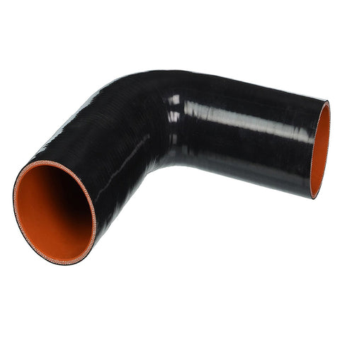 BJ 15012- High Quality 5 layer - 90 Degree Elbow Silicone Hose - 3.5" -Universal