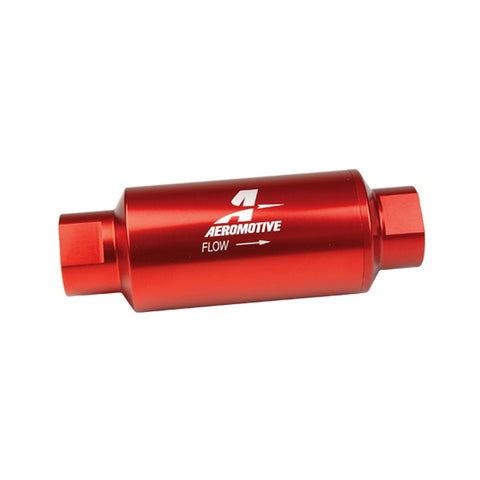 BJ 07128 -Aeromotive 10 Micron Fuel Filter with -10 AN Ports 12301
