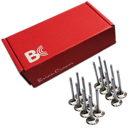 BJ 45018-Brian Crower 1FZ FE Exhaust Valves 33 mm (+1.5MM) Set of 12-BC3359