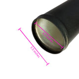 BJ 14474-Black Aluminium Intercooler Pipe -45 Degree - 3.5 Inches - Universal