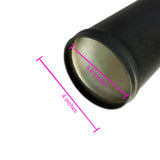 BJ 14475-Black Aluminium Intercooler Pipe -45 Degree - 4 Inches - Universal