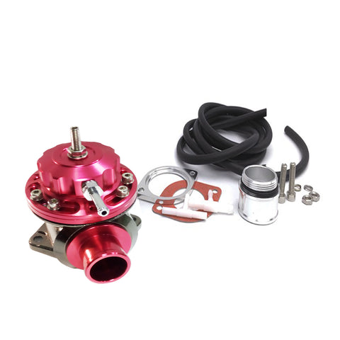 BJ 14503-Universal Racing 40mm V Band Universal Car Blow Off Valve Red
