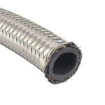 BJ 14079-HIGH QUALITY STAINLESS STEEL BRAIDED FLEXIBLE FUEL HOSE PIPE AN6