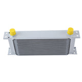 BJ 340058-UNIVERSAL 16 ROW AN-10AN ENGINE TRANSMISSION RACING OIL COOLER