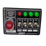 BJ 14627-RACING SWITCH PANEL BOOST 4 BUTTON+LIGHT