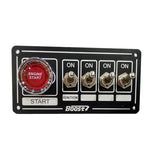 BJ 14626-BOOST RACING SWITCH PANEL 4 BUTTON