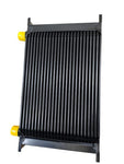 BJ 14476-BLACK UNIVERSAL 25 ROW AN-10AN ENGINE TRANSMISSION RACING OIL COOLER