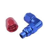 BJ 340026-AN 10 Oil Fuel Line Hose End  Fitting 90 Degree Anoized Aluminum