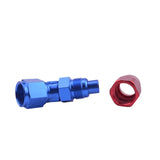 BJ 340027-AN 8 OIL FUEL LINE HOSE END FITTING 45 DEGREE ANOIZED ALUMINUM