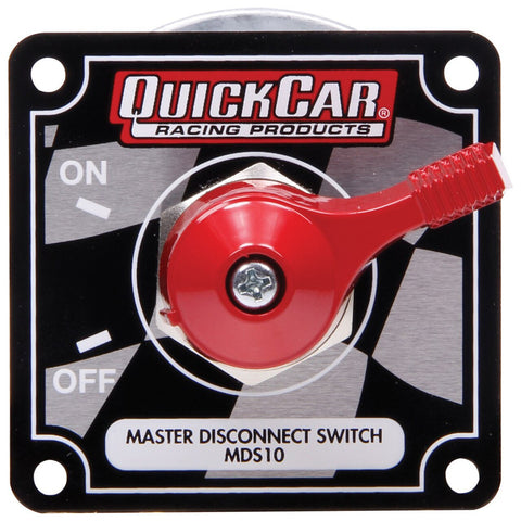BJ 370002-Quickcar 55-009 Master Disconnect Switch with Flag Plate