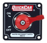 BJ 370032-Quickcar 55-011 Alternator Master Disconnect Switch with Black Plate