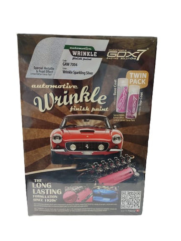 AUTOMOTIVE WRINKLE FINISH PAINT GAW-7004 SPARKLING SILVER