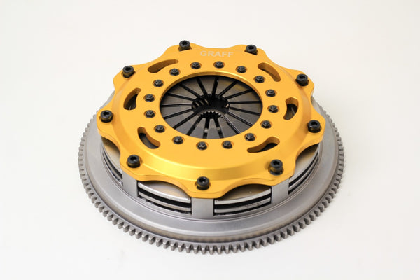 cokage+ 2本セット BJ 14819-GRAFF TWIN PLATE CLUTCH KIT TOYOTA SUPRA JZA80