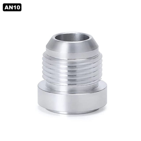 BJ 14963-TOP QUALITY ALUMINUM AN10 STRAIGHT MALE WELD FITTING