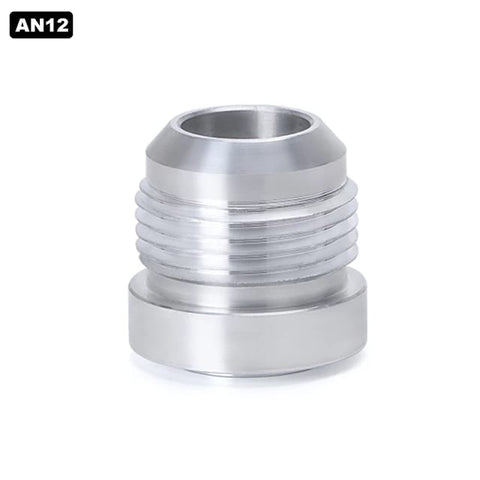 BJ 14964-TOP QUALITY ALUMINUM AN12 STRAIGHT MALE WELD FITTING