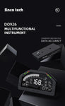 BJ 14954-SincoTech Narrow Band 7-Color Multifunctional Black Racing Dashboard DO926NB