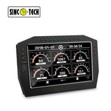 BJ 14539-7 Inch Touch SINCOTECH Panel meters Multifunctional Racing Dashboard DO909