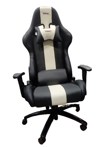 BJ 43043-RACING STYLE EXECUTIVE LEATHER GAMING CHAIR