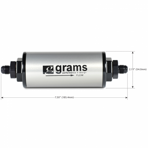 BJ 390072-Grams Fuel Filter - 20 Micron w/ -10 AN