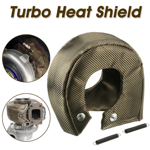 BJ 14146-T4 Titanium Turbo Blanket Heat Shield Barrier Turbine Turbocharger Cover Wrap
